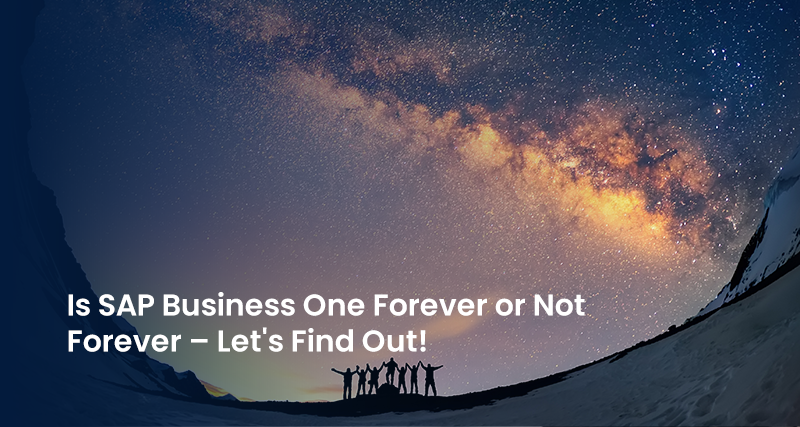 Is SAP Business One Forever or Not Forever – Let's Find Out!