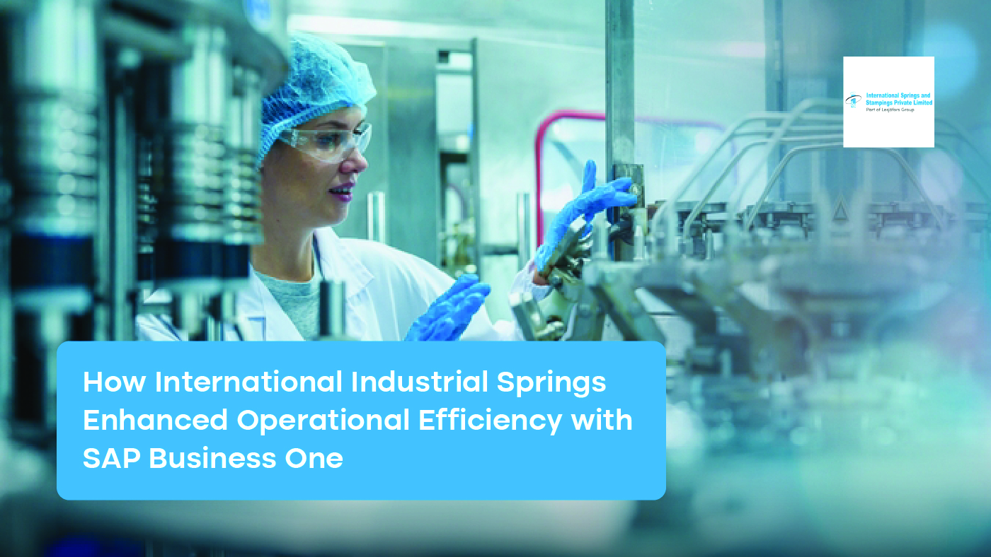 How International Industrial Springs Enhanced Operational Efficiency with SAP Business One